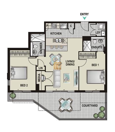 悉尼北区稀有——学区房Epping Park公寓(图10) 悉尼北区稀有——学区房Epping Park公寓(图10)