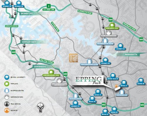 悉尼北区稀有——学区房Epping Park公寓(图3) 悉尼北区稀有——学区房Epping Park公寓(图3)
